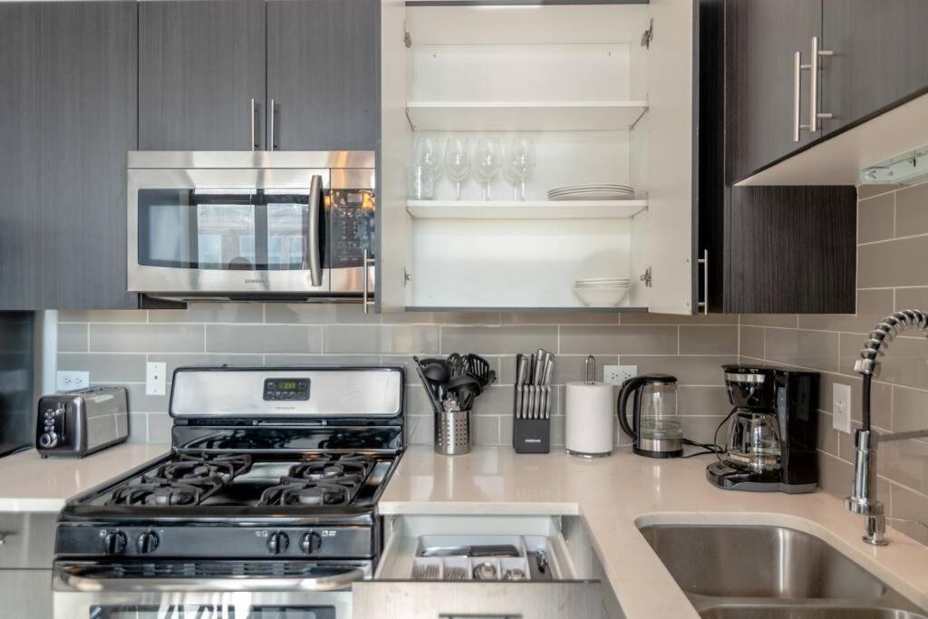 Spacious 2Br Vacation Rental With City View, Optional Parking And Gym Near Mccormick Place & Downtown Chicago Attractions Esterno foto